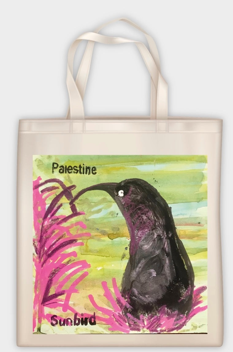 Palestinian Sunbird Tote Bag