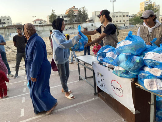 Gift donation of a family hygiene kit