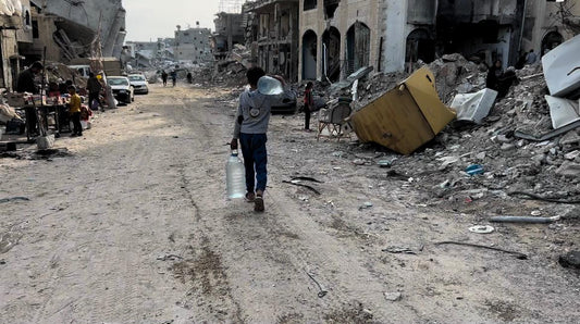 Gift donation of drinking water for 200 people for 5 days