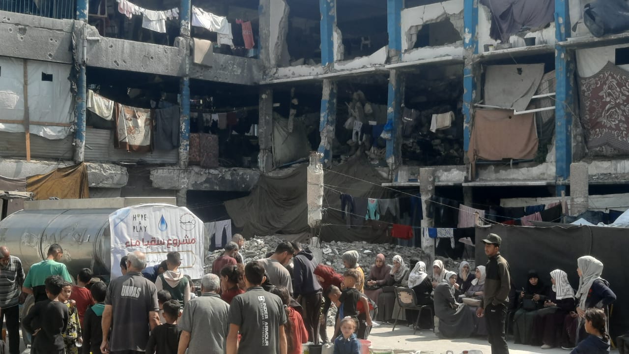 Gift donation of drinking water for 200 people for 5 days