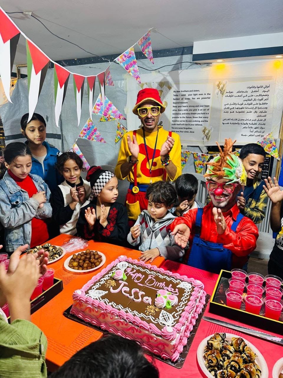Host Your Birthday Party for Children in Gaza