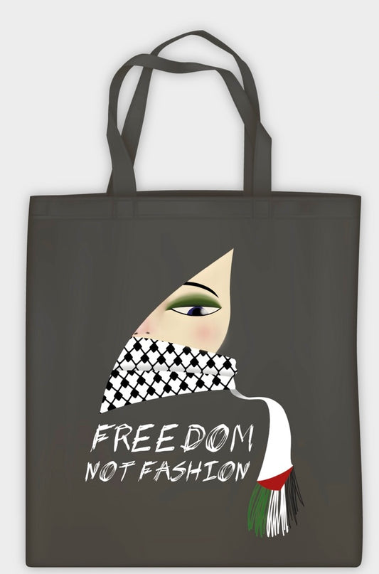 Freedom not Fashion Tote Bag
