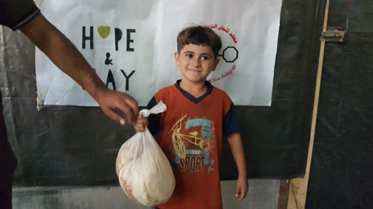 Gift donation of bread for a week for 5 children