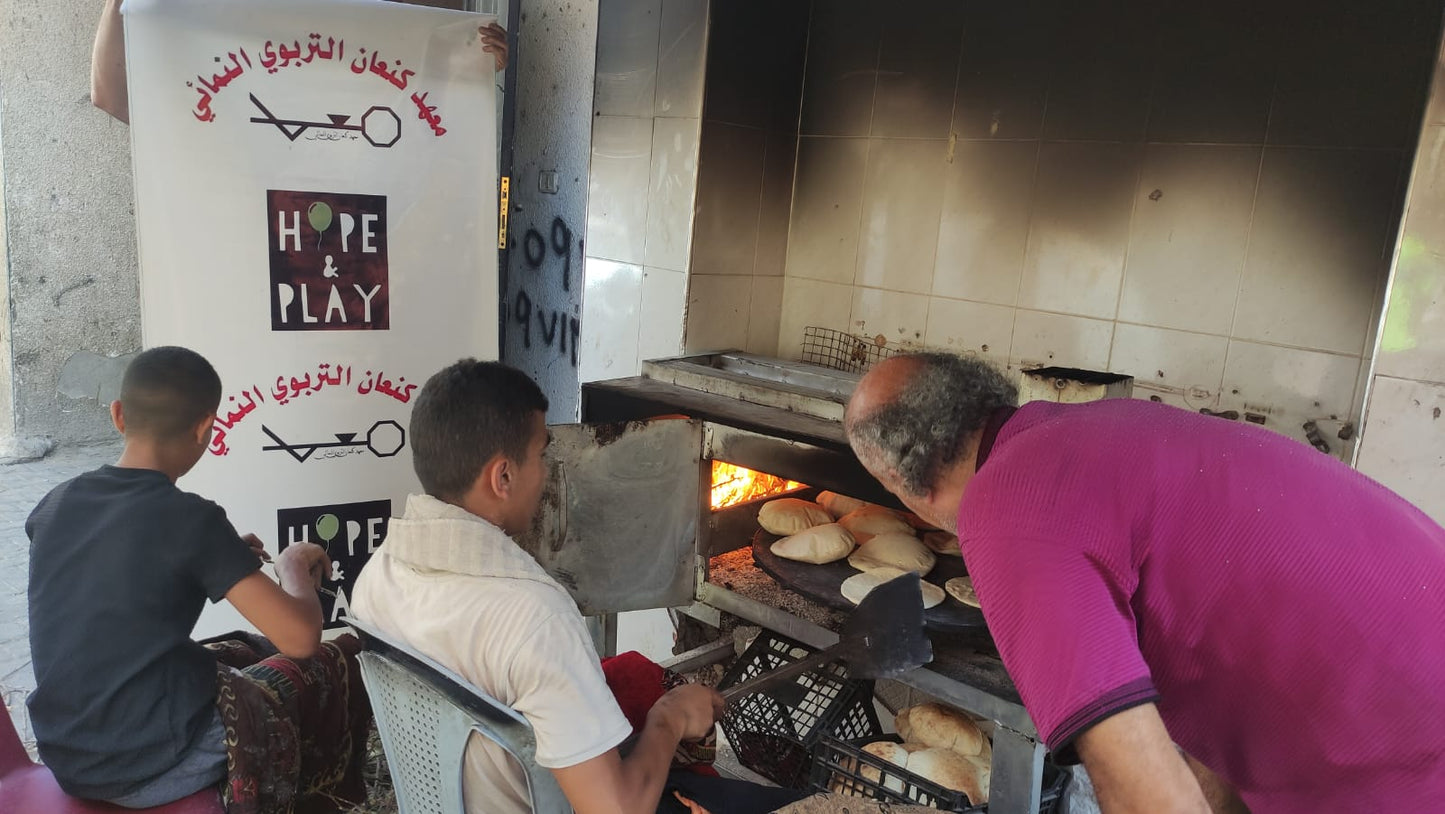Gift donation of bread for a week for 5 children