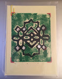 Individually hand-printed Palestine Christmas Cards (5 pack)