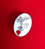 Palestine in my Heart Key Ring and Badge